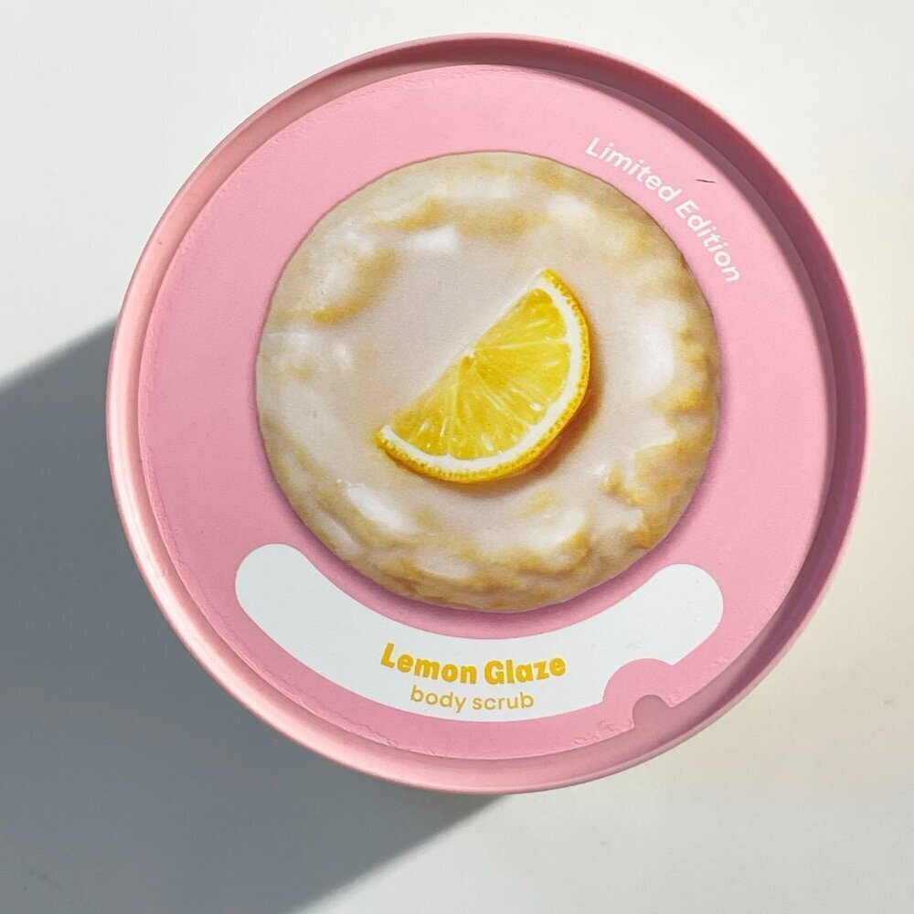 new! Dove Crumbl Exfoliating Body Scrub Lemon Cookie, 15 oz - Picture 3 of 4